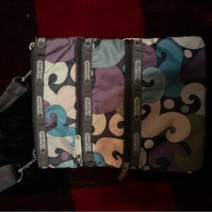 Le Sportsac travel crossbody bag.